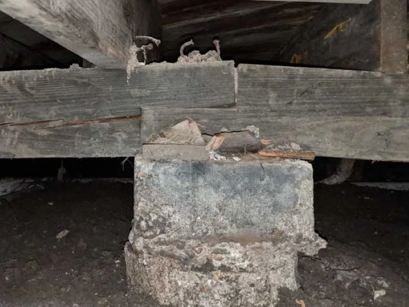 pier and beam or block and base foundation repair city state